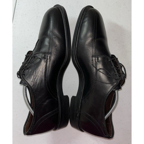 Allen Edmonds Shoes Mens Black 11D Cushion Heel Pad Dress Oxford 23387 5514